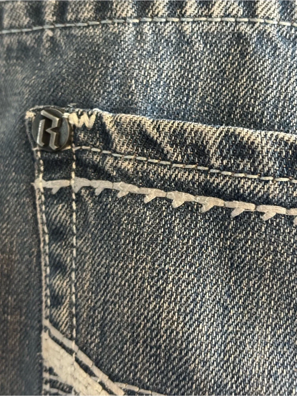Men's Rock & Roll Denim men's bootcut Double Barrel relaxed fit jeans